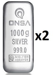  - 1000 gr Silver
