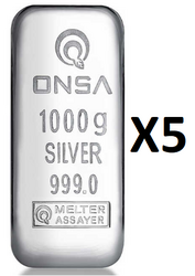  - 1000 gr Silver