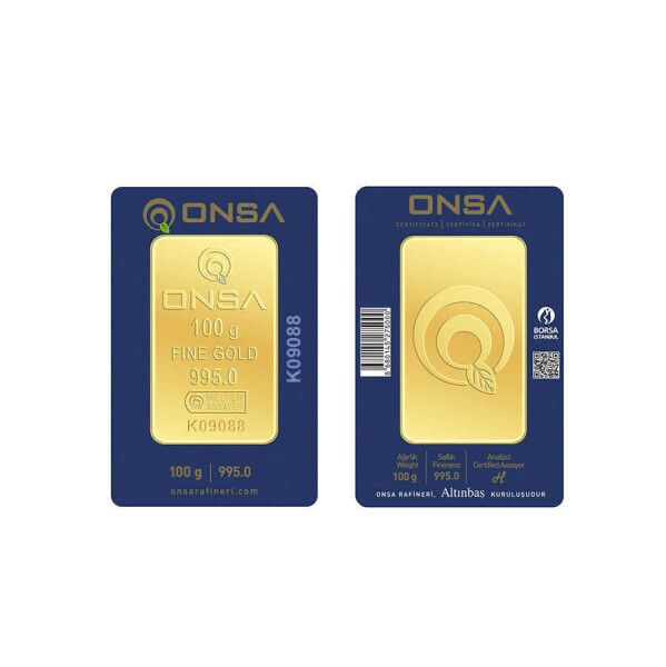  - 100 gr 24 Carat Gold (995)