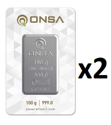  - 100 gr Silver