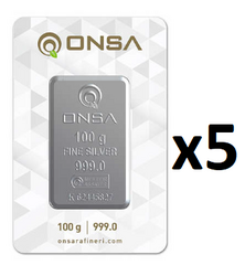  - 100 gr Silver