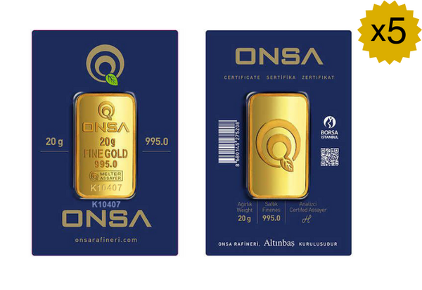  - 20 gr 24 Carat Gold (995)