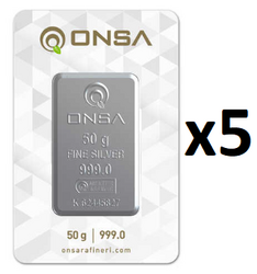  - 50 gr Silver